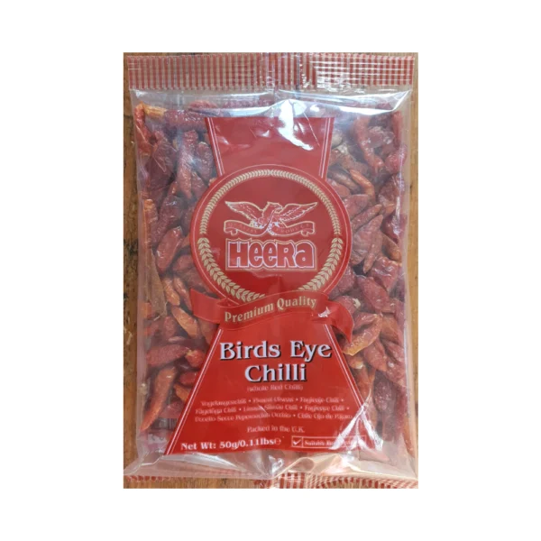 HEERA BIRDS EYE CHILLI 20X50G