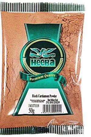 HEERA BLACK CARDAMOM POWDER 10X50G
