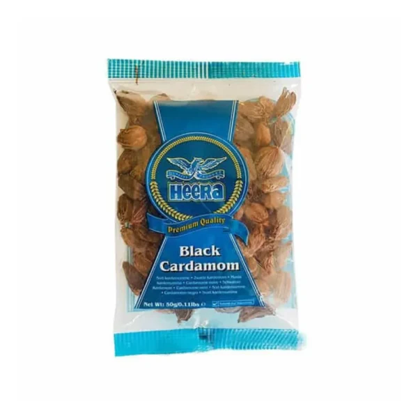 HEERA BLACK CARDAMOM POWDER 10X50G