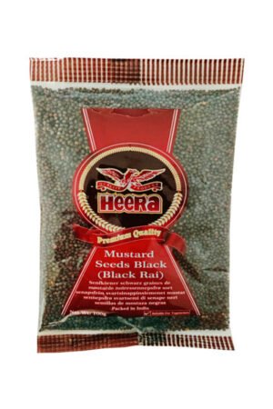 HEERA BLACK MUSTARD SEEDS 20X100G