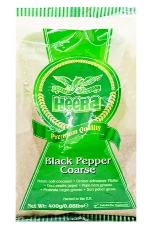 HEERA BLACK PEPPER COARSE 10X400G