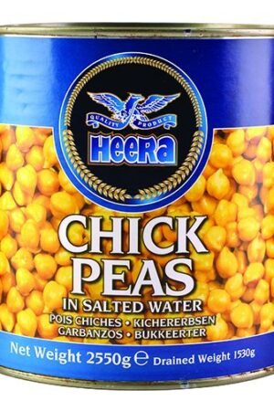 HEERA BOILED CHICK PEAS 6X2.6KG