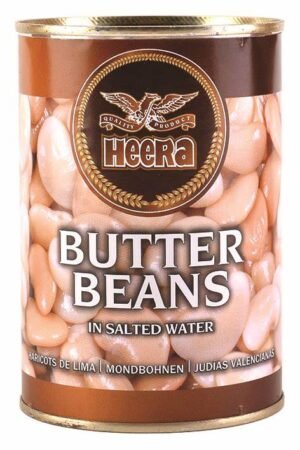 HEERA BUTTER BEANS TINS 12x400G