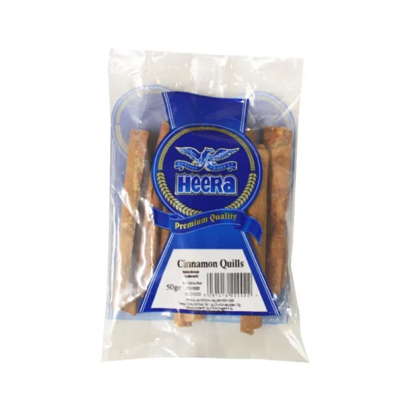 HEERA CINNAMON QUILLS 20X50G