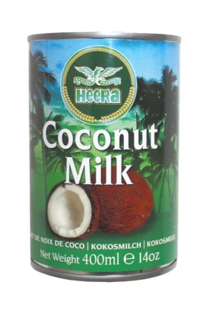 HEERA COCONUT MILK (TINS in TRAY) 12x400G
