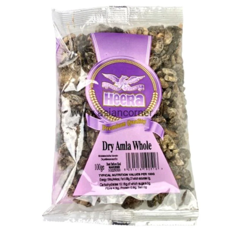 HEERA DRY AMLA WHOLE 20X100G