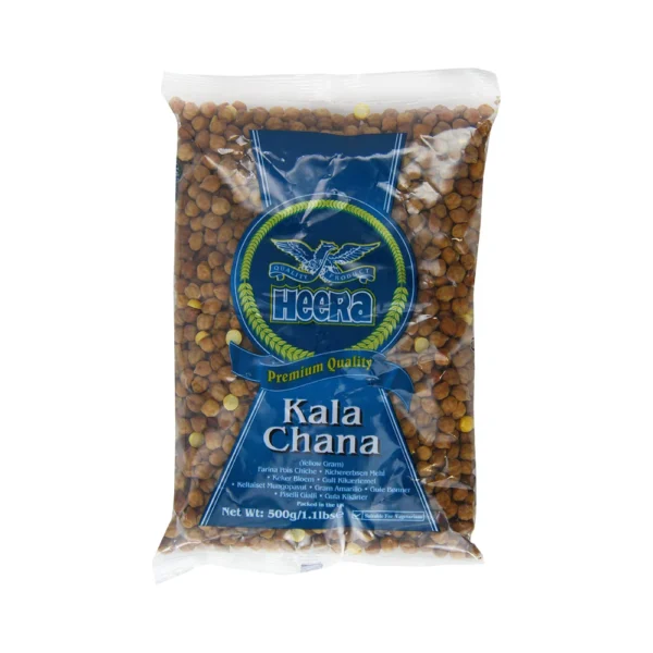 HEERA KALA CHANA (WHOLE GRAM) 20X500G