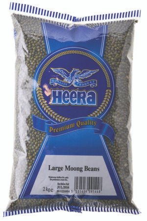 HEERA LARGE MOONG BEANS (BERKEN) 6X2KG