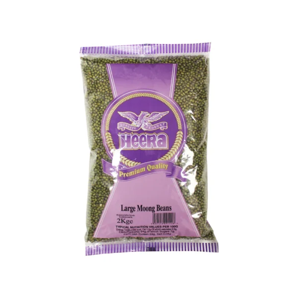 HEERA LARGE MOONG BEANS (BERKEN) 6X2KG