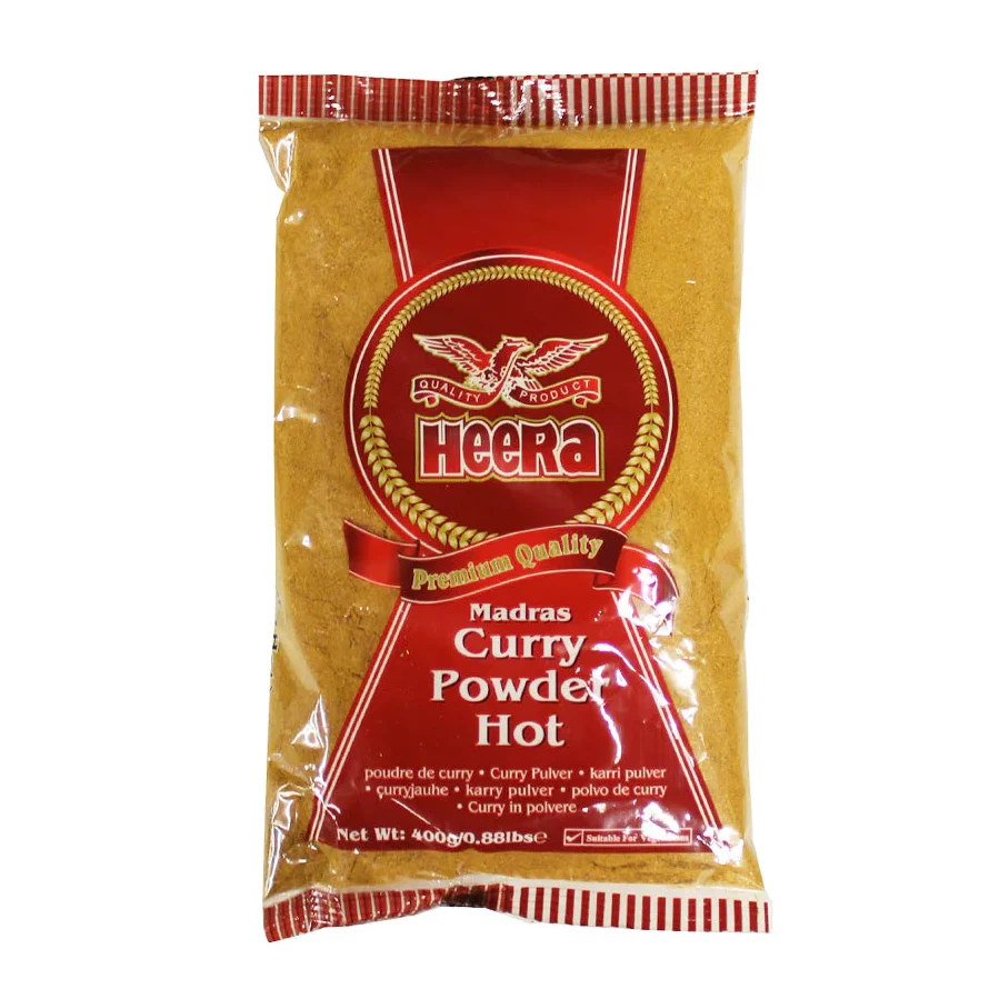 HEERA MADRAS CURRY POWDER - HOT 20X100G