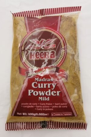 HEERA MADRAS CURRY POWDER - MILD 10X400G
