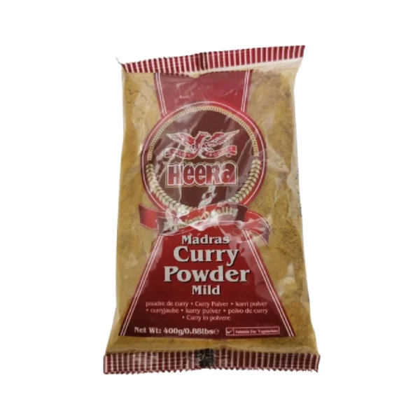 HEERA MADRAS CURRY POWDER - MILD 10X400G