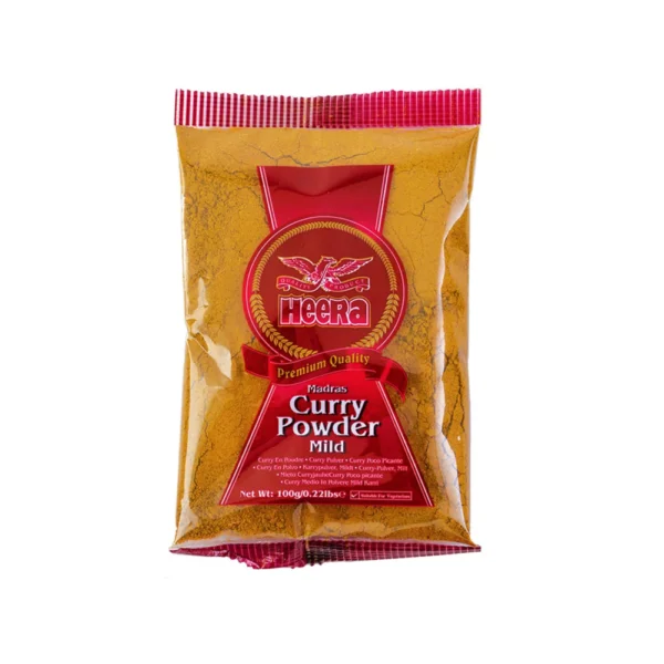 HEERA MADRAS CURRY POWDER - MILD 20X100G