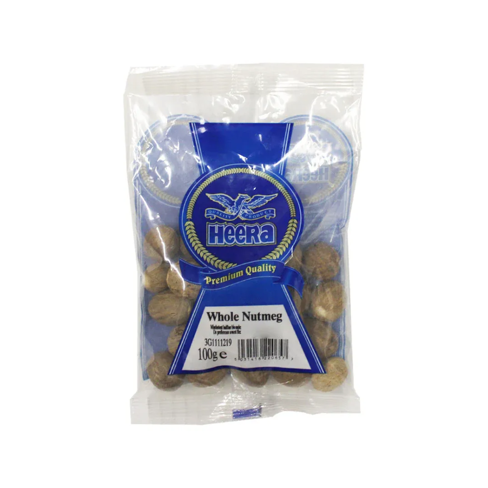 HEERA NUTMEG WHOLE 10X100G