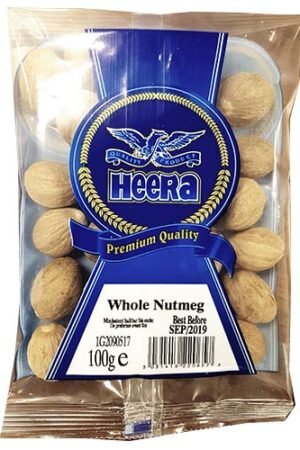HEERA NUTMEG WHOLE 10X100G