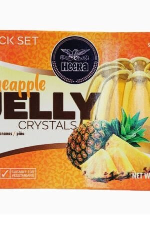 HEERA PINEAPPLE CRYSTAL JELLY (HALAL) 6X75G