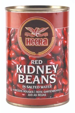 HEERA RED KIDNEY BEANS - TIN 12X400G