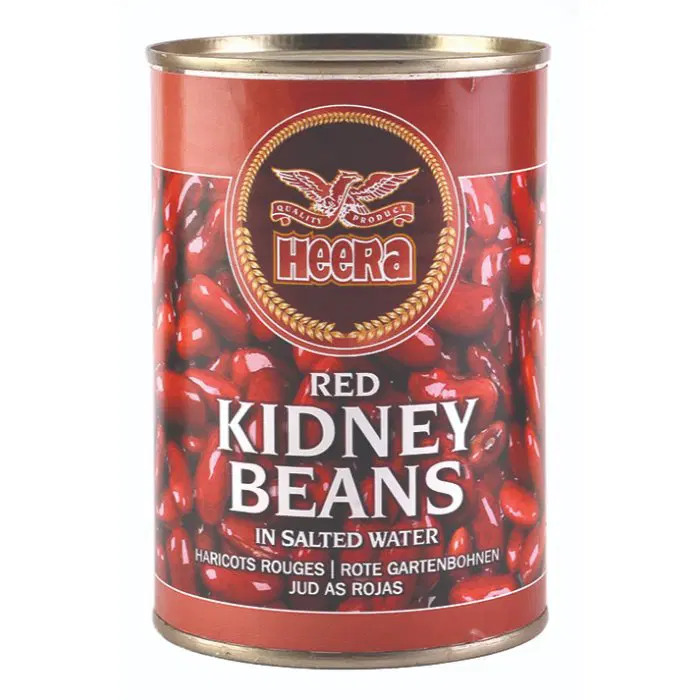 HEERA RED KIDNEY BEANS - TIN 12X400G