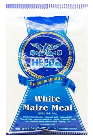 HEERA WHITE MAIZE MEAL 6X1.5KG