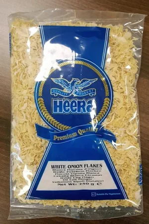 HEERA WHITE ONION FLAKES 10X250G