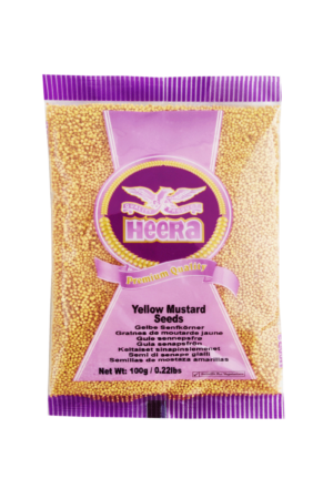 HEERA YELLOW MUSTARD SEEDS 20X100G