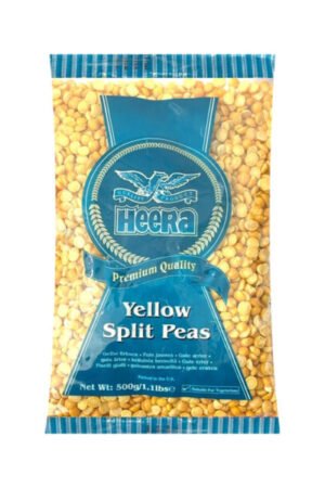 HEERA YELLOW SPLIT PEAS 20X500G