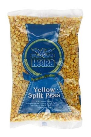 HEERA YELLOW SPLIT PEAS 6X2KG