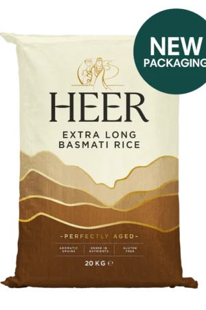HEER EXTRA LONG BASMATI RICE 1X20kg