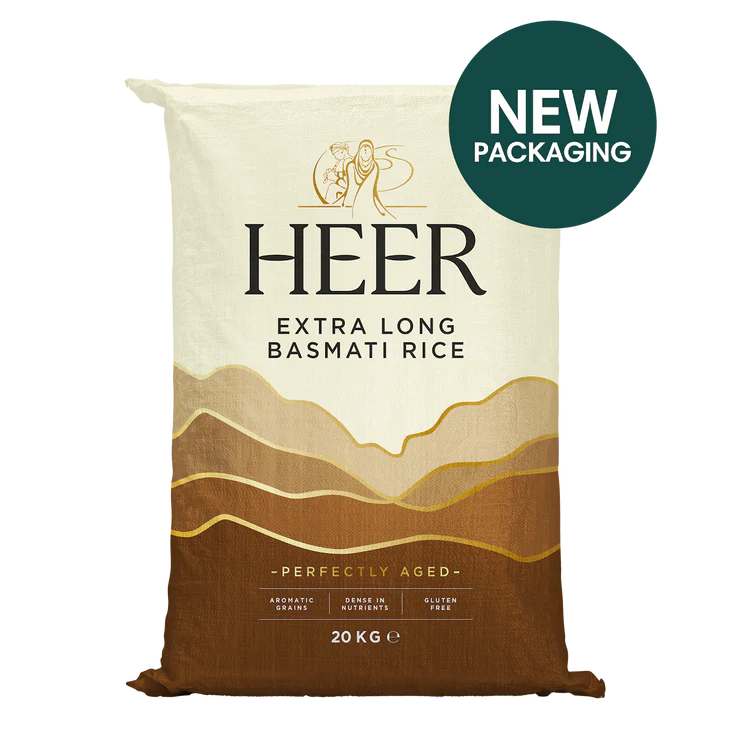 HEER EXTRA LONG BASMATI RICE 1X20kg