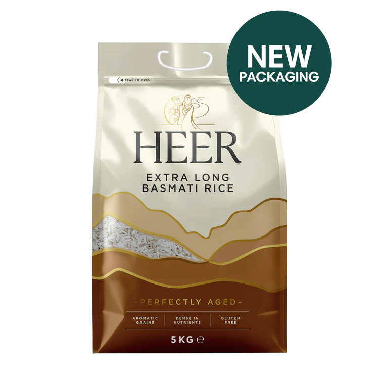 HEER EXTRA LONG BASMATI RICE 1X5kg