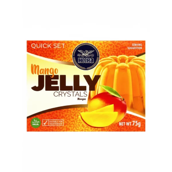 Heera Mango Crystal Jelly (Halal) 6X75g