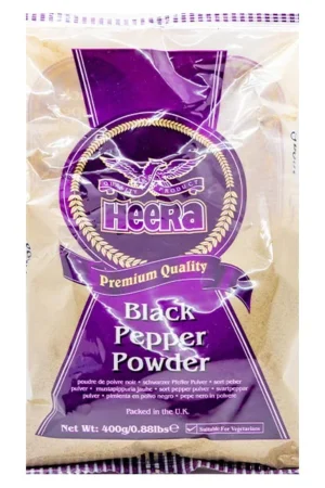 HEERA BLACK PEPPER POWDER 10X400G