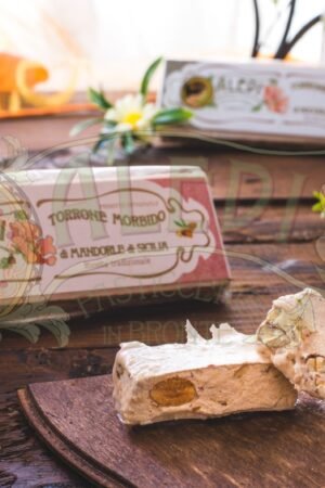Torrone di Mandorle di Sicilia g.150 x 24