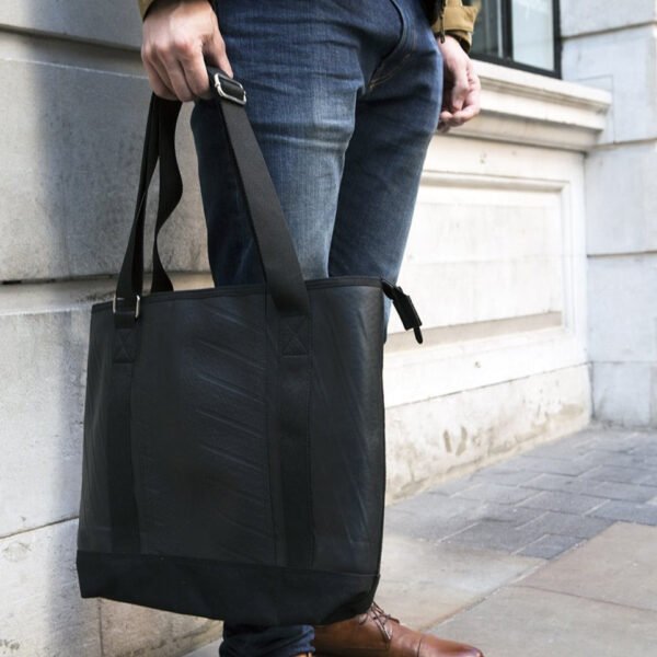 Rika Spacious Inner Tube Vegan Tote Bag (3 Colours Available) by Paguro Upcycle