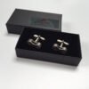 Recycled Bicycle Chain Cufflinks (3 Colours Available) by Paguro Upcycle