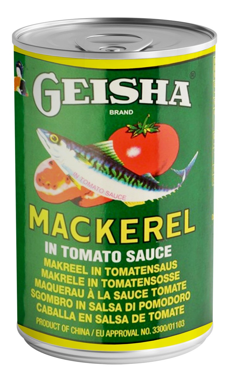JACK MACKEREL TOMATO GEISHA 425G GREEN