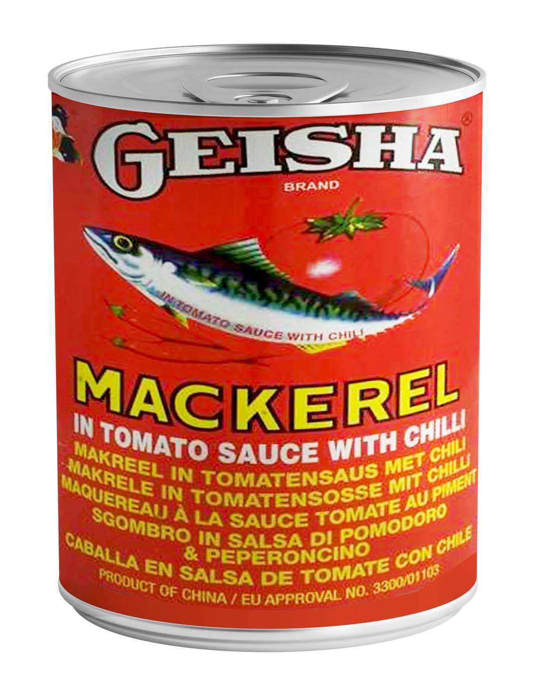 JACKMACKEREL TOMATO GEISHA CHILLI 425GR
