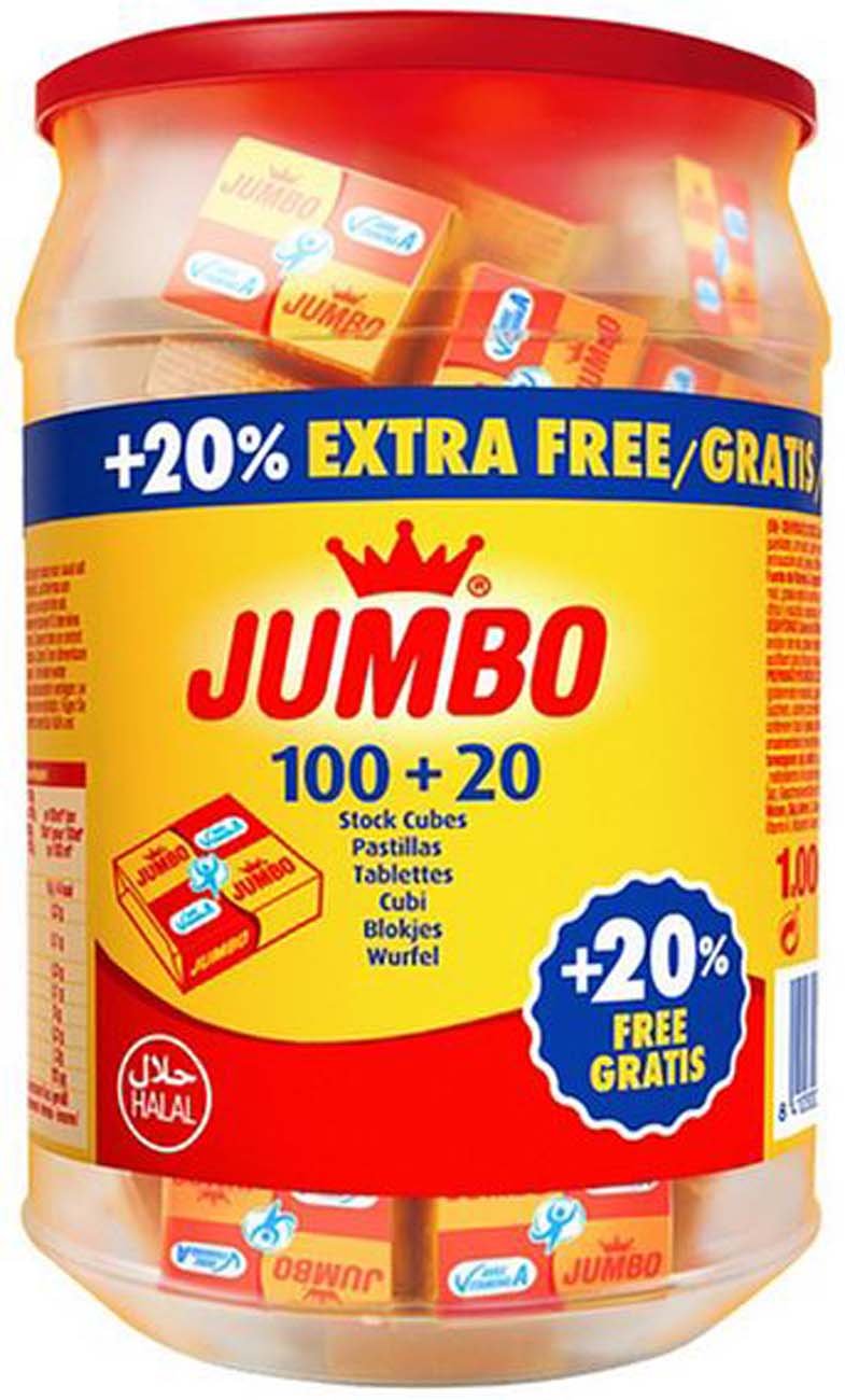 JUMBO DADI VASCHETTA 10X120x10GR