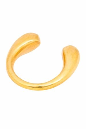 Jelani Recycled Brass Adjustable Ring