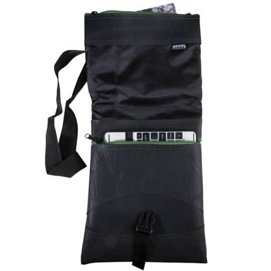 Jen Foldover Recycled Rubber Vegan Crossbody Bag (6 Colours Available) by Paguro Upcycle