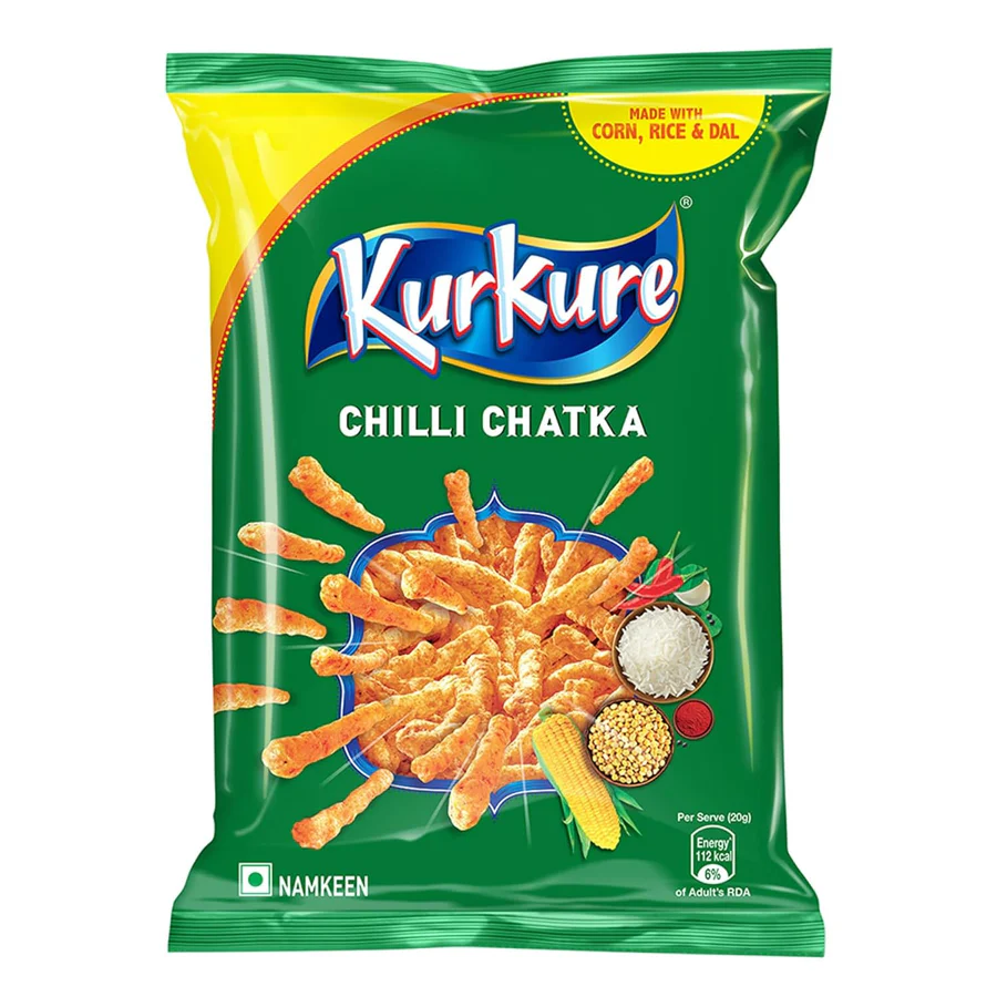 KURKURE CHILLI CHATKA 80X70G