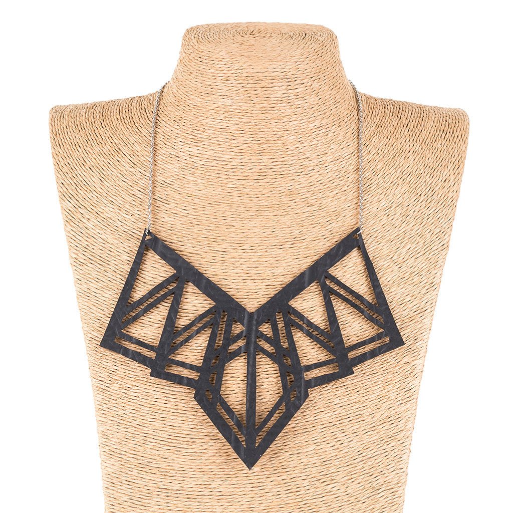 Kite Inner Tube Necklace by Paguro Upcycle