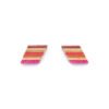 Kite Recycled Skateboard Wooden Stud Earrings by Paguro Upcycle