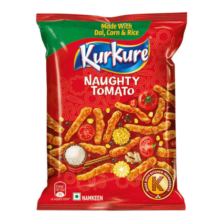 KURKURE NAUGHTY TOMATO 80X70G