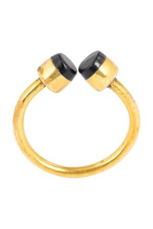 Kushikamana Recycled Brass Adjustable Ring (2 Colours)