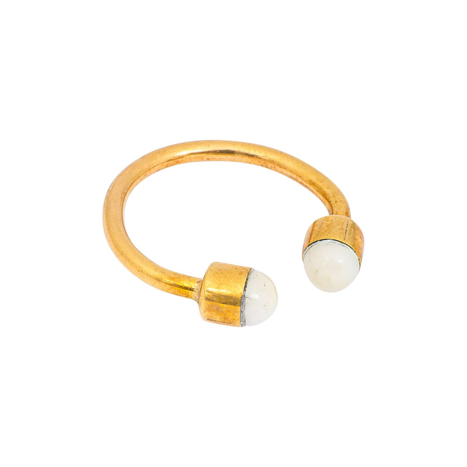 Kushikamana Recycled Brass Adjustable Ring (2 Colours) - Image 2