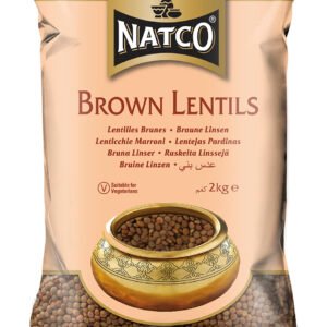 Natco Brown Lentils 6X2KG