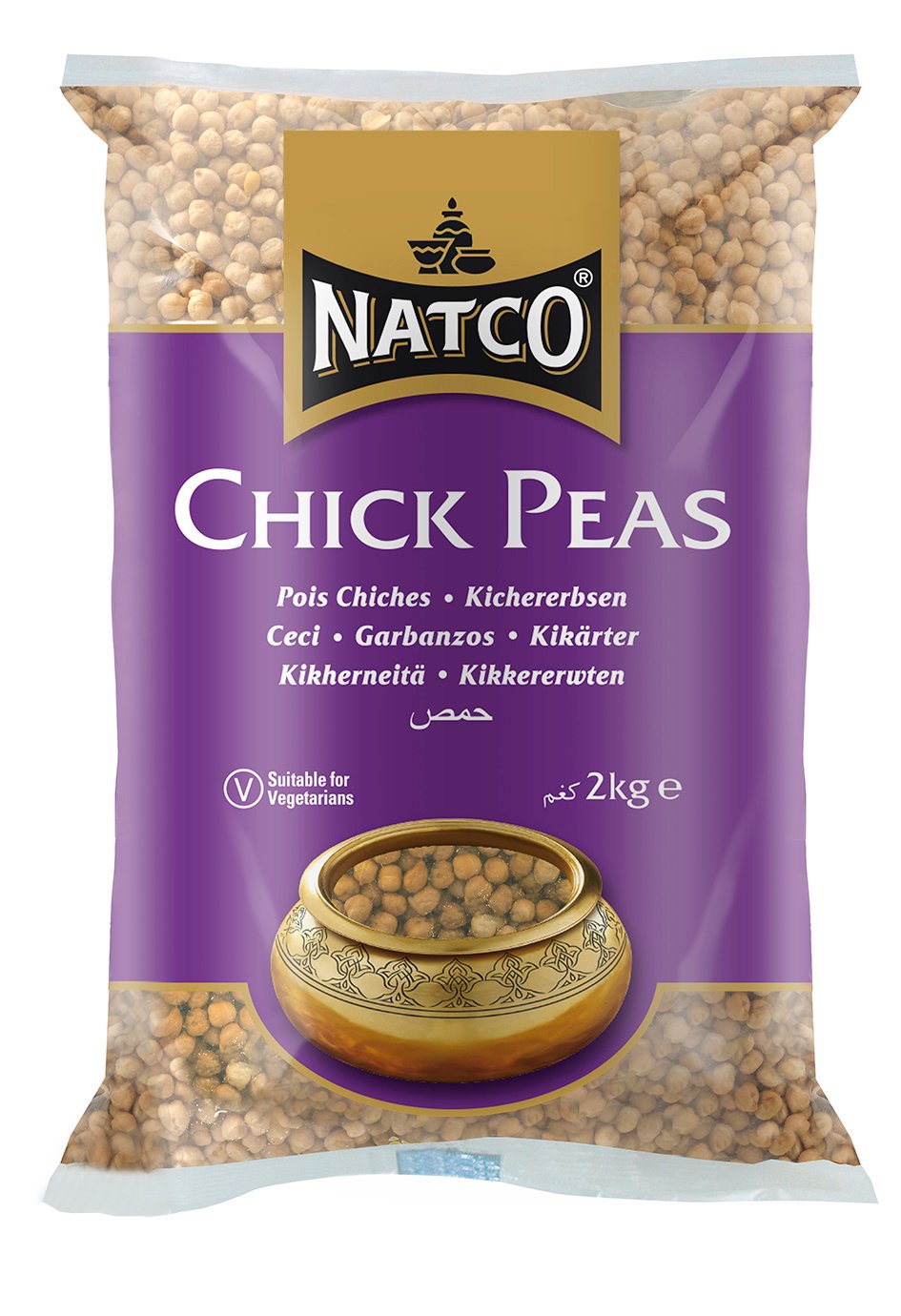 Natco Chick Peas 6X2KG