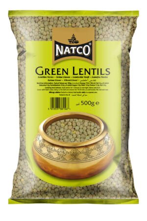 Natco Green Lentils 20X500G