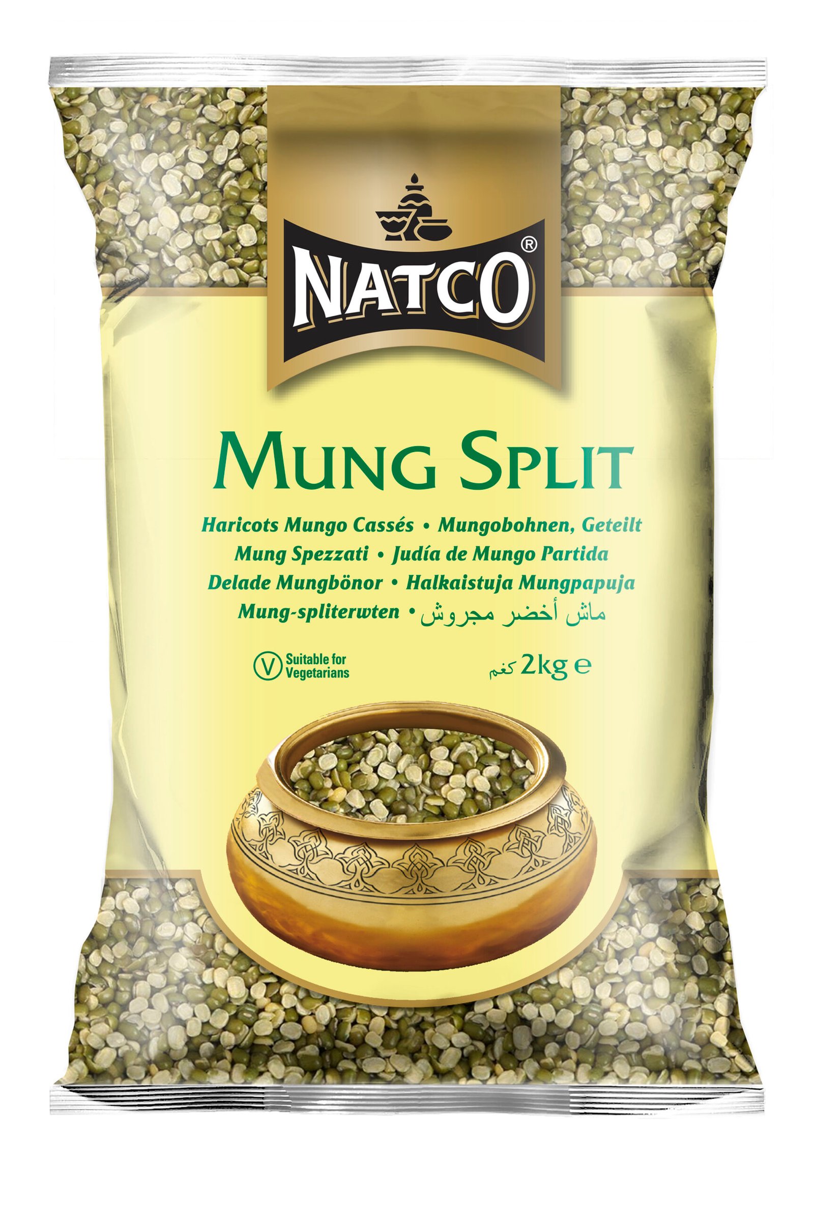 Natco Mung Split 6X2KG